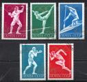 URSS N 3836  3840 o Y&T 1972 Jeux Olympiques de Munich (srie complte)