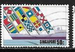 Singapour - Y&T n 226 - Oblitr / Used - 1975