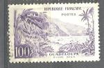France 1959; Y&T n 1194; 100F, Rivire Sens, La Guadeloupe