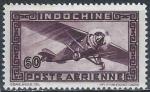 Indochine - 1942 - Y & T n 31 Poste arienne - MNH (lgre trace rousse)