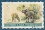 Tanzanie N172 Buffle oblitr