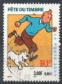  France 2000 - Fte du timbre: Tintin & Milou, oblit. ronde - YT 3303 