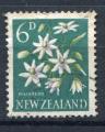 Timbre NOUVELLE ZELANDE 1960 - 67  Obl   N 389   Y&T   Fleurs