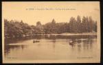 CPSM anime  LYON  Parc de la Tte d'Or  Le Lac et le Pont Couvert