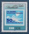 RDA 1990 Anniversaire du timbre 2935**
