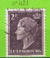 LUXEMBOURG YT N421 OBLIT