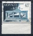 Timbre de MONACO  1958  Obl  N 502  ( bord de feuille ) Y&T  