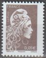 2021 5249 A NEUF ** Marianne d'Yseult 0,05€ Philaposte avec A