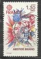 France 1980; Y&T n 2085; 1,30F Europa, personnage, Aristide Briand