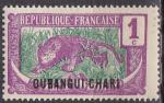 Oubangui-Chari N 25 de 1922 neuf