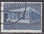DANEMARK N 490 de 1969 oblitr "europa"