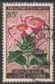  Cte d'Ivoire (Rp.) 1961 - Fleur de strophantus sarmentosus - YT 198 