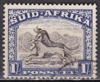 RSA (Afrique du Sud) N 34 de 1927 oblitr "le gnou" TB