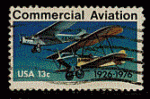 Etats-Unis 1976 - YT 1131 - oblitr - aviation commerciale 1926-1976