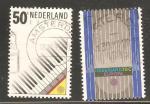 Netherlands - NVPH 1333-1334   Europe / music / musique