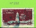 COTE FRANCAISE DES SOMALIS YT N282 OBLIT