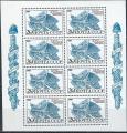 Russie - 1989 - Y & T n 5648 Feuille de 8 timbres - MNH