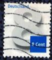 Allemagne 2015 oblitr Used Affranchissement complmentaire 8 cent