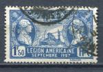 Timbre FRANCE 1927  Obl   N 245  Y&T Lgion Amricaine