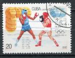 Timbre  CUBA  1992  Obl  N  3247  Y&T    Sport  Boxe