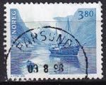 norvege - n 1237  obliter - 1998