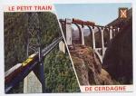 Carte Postale Moderne non crite Pyrnes Orientales 66 - Le petit train jaune
