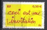 Timbre FRANCE  2004 - YT 3636 - ceci est une invitation