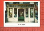 CPM, PARIS : Boulangerie d'autrefois