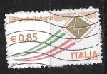 Italie -  - YT n Courrier  oblitr