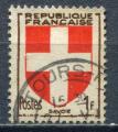 Timbre FRANCE 1949  Obl  N 836   Y&T  Armoiries Savoie