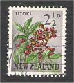 New Zealand - Scott 336   flower / fleur