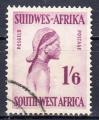 Sud Ouest Africain (SWA) - 1954 - Femme Ukuanjama  - Yvert 245 Oblitr
