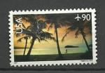 USA / ETATS UNIS timbre oblitr anne 2007 Poste arienne "Coucher de Soleil"