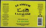 France tiquette Bire Beer Brasserie La Baleine Paris La Lucite Blonde sur lie