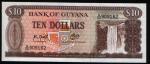 **   GUYANA     10  dollars   1992   p-23f    UNC   **