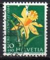 SUISSE N 739 o Y&T 1964 Fleurs (Narcisse jaune)