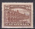 GUATEMALA N 207 de 1924 oblitr
