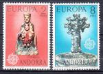 ANDORRE ESPAGNOL - 1974 - EUROPA - Yvert 81/82 neufs**