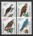Allemagne - 1973 - Yt n 604/07 - N** - Oiseaux rapaces