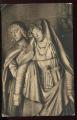 CPA Arts Sculpture Les Saints de Solesmes N. D. et St Jean au Tombeau du Christ