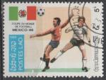 LAOS  N 622 o Y&T 1985 MEXICO 86 Coupe du Monde de Football