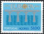 Portugal - ACORES - 1984 - Yt n 353 - N** - EUROPA ; pont de la coopration eur