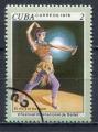 Timbre  CUBA   1976  Obl  N  1964   Y&T  .Danse Ballet
