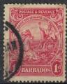 Barbade 1932 Seal of the Colony Postage & Revenue Sceau de la Colonie SU