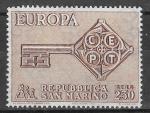 SAINT-MARIN N°720** (Europa 1968) - COTE 1.00 €