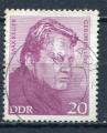 Timbre  ALLEMAGNE RDA  1973  Obl   N 1516  Y&T  Personnage