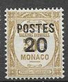 Monaco - 1937 - YT n  143  *