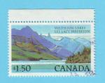 CANADA MONTAGNE LACS 1982 / OBLITERE