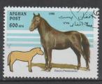 AFGHANISTAN N 1516 o Y&T 1996 Faune Chevaux (Equus pleistocne)