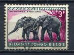 Timbre CONGO BELGE 1959   Obl   N  357    Y&T  Elphant